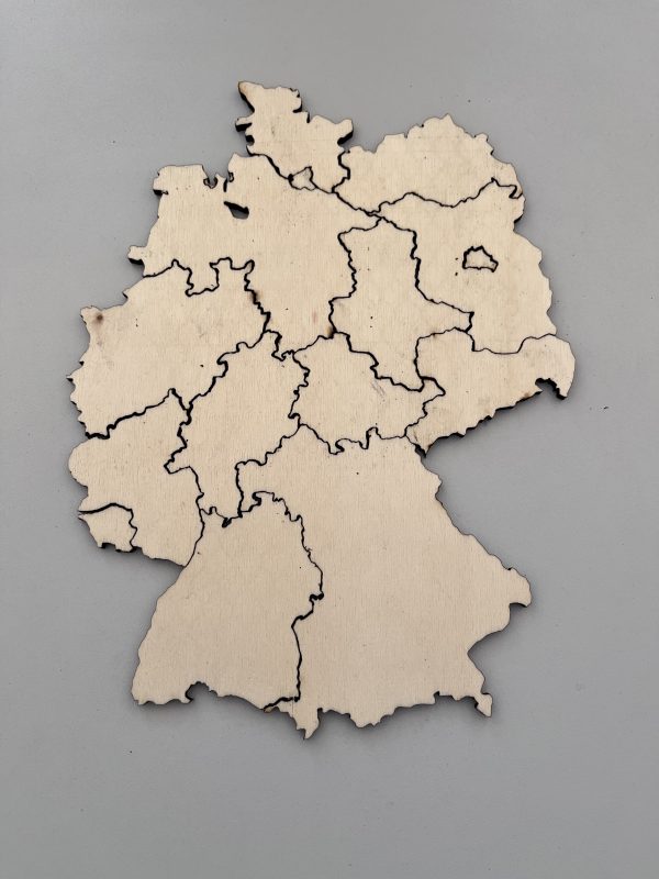 Deutschland Puzzle aus Holz