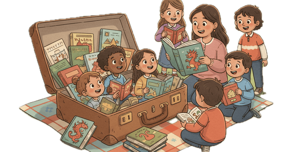 Permalink auf:Das Bücherkoffer Programm: Die mehrsprachige Leseförderung